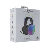 White Shark FIREFLY Gaming Headset - On-Ear - Sort