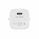 Fixed Hurtig Mini 30W Oplader USB-C - Hvid