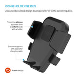 Fixed Bilholder - Ventilationsanlæg - Sort