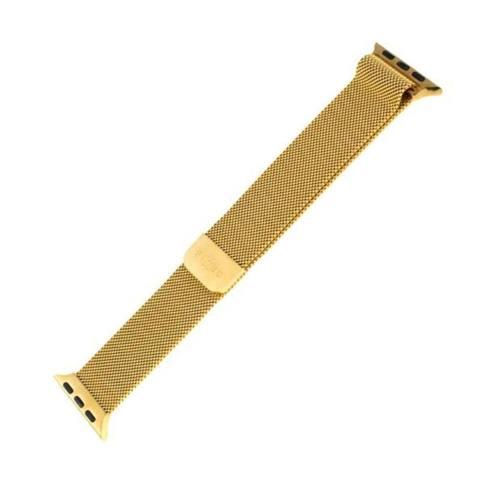 Apple Watch (42/44/SE/45/49mm) - Fixed Mesh Rem - Guld