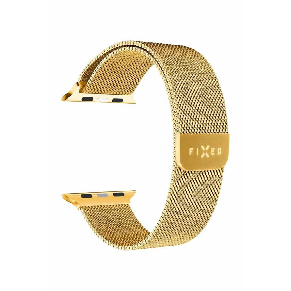 Apple Watch (42/44/SE/45/49mm) - Fixed Mesh Rem - Guld