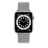 Apple Watch (42/44/SE/45/49mm) - Fixed Mesh Rem - Sølv