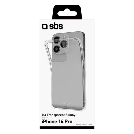 iPhone 14 Pro SBS Skinny Bagsidecover - Gennemsigtig