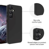 Samsung Galaxy S23 FE dbramante1928 Greenland Bagside Cover - 100% Genbrugsplastik - Night Black
