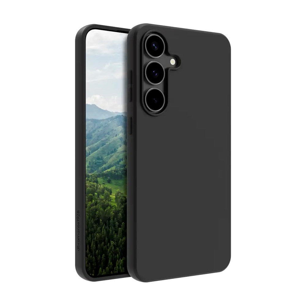 Samsung Galaxy S25 FE dbramante1928 Greenland Bagside Cover - 100% Genbrugsplast - Sort