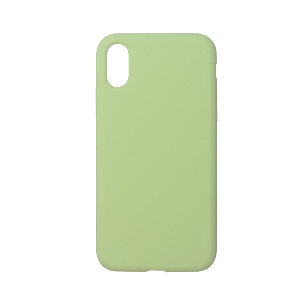 iPhone X / XS - GreenMind - Foret Silikone Cover - Grøn