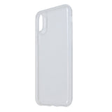 iPhone X / XS - GreenMind - Fleksibelt Plastik Cover - Gennemsigtig