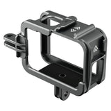 TELESIN Metal Cage Cover til GoPro Hero 9 / 10 / 11 / 12 / 13 - Grå