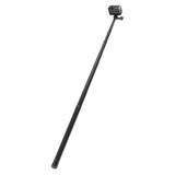TELESIN Teleskopisk Selfie Stick til Action Kamera - 2.7m - Sort