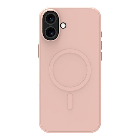 dbramante1928 iPhone 16 Plus Greenland Bagside Cover - 100% Genbrugsplast - MagSafe Kompatibel - Pink Sand