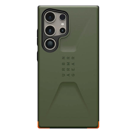 Samsung Galaxy S24 Ultra UAG CIVILIAN Series Bagside Cover - Olive