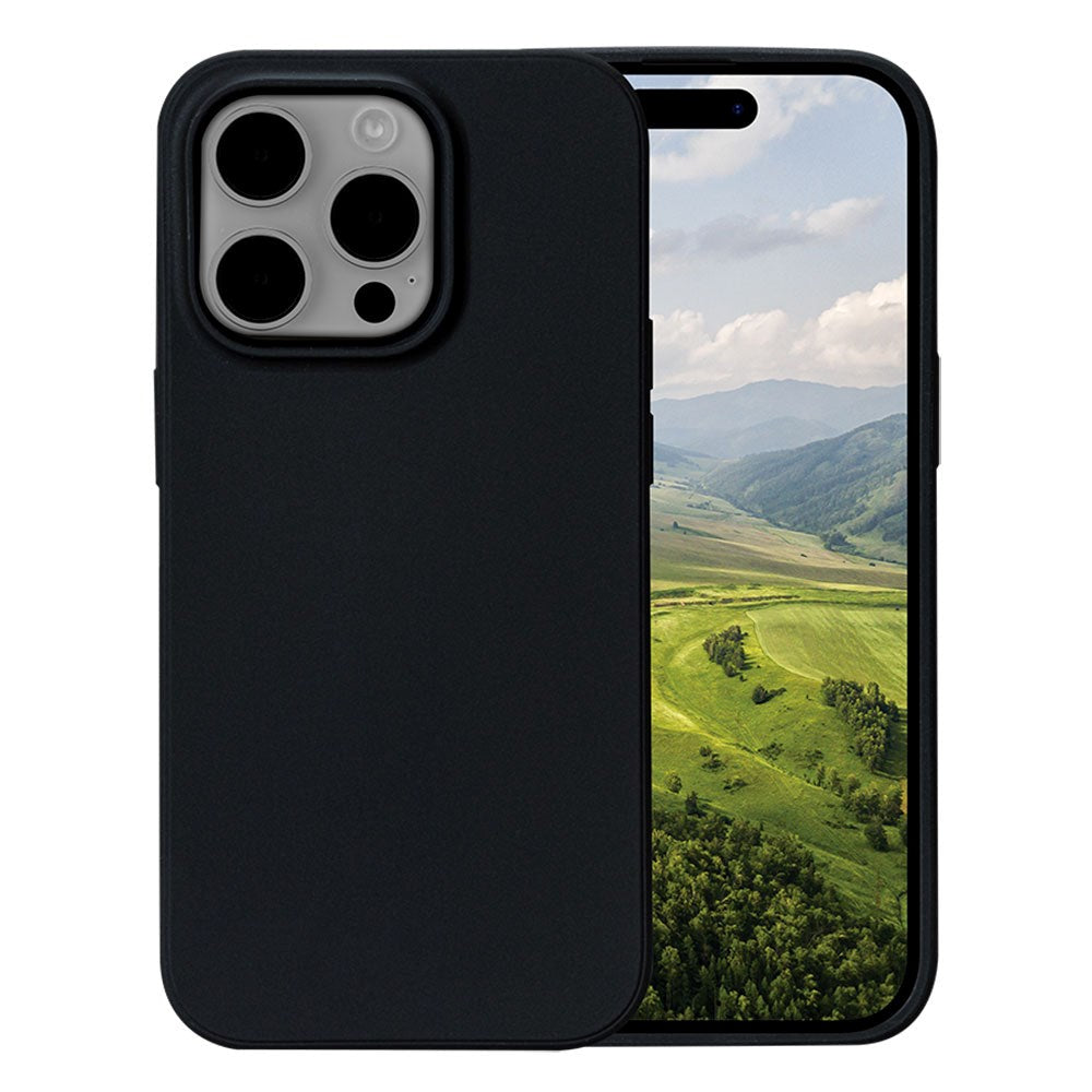 dbramante1928 iPhone 15 Pro Greenland Bagside Cover - 100% Genbrugsplast - Night Black