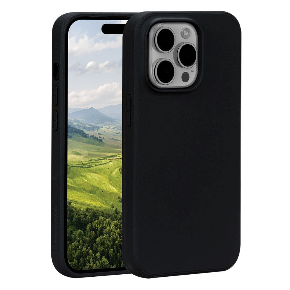 dbramante1928 iPhone 15 Pro Greenland Bagside Cover - 100% Genbrugsplast - Night Black