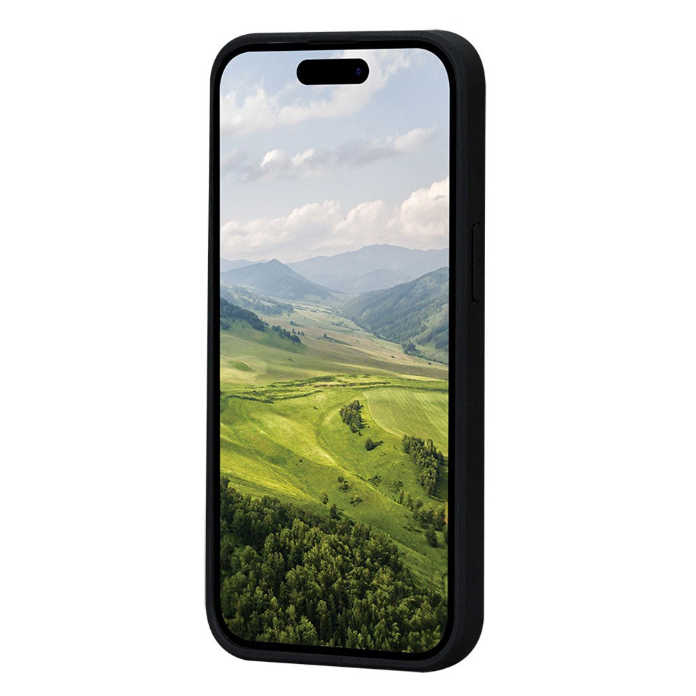 dbramante1928 iPhone 15 Pro Greenland Bagside Cover - 100% Genbrugsplast - Night Black