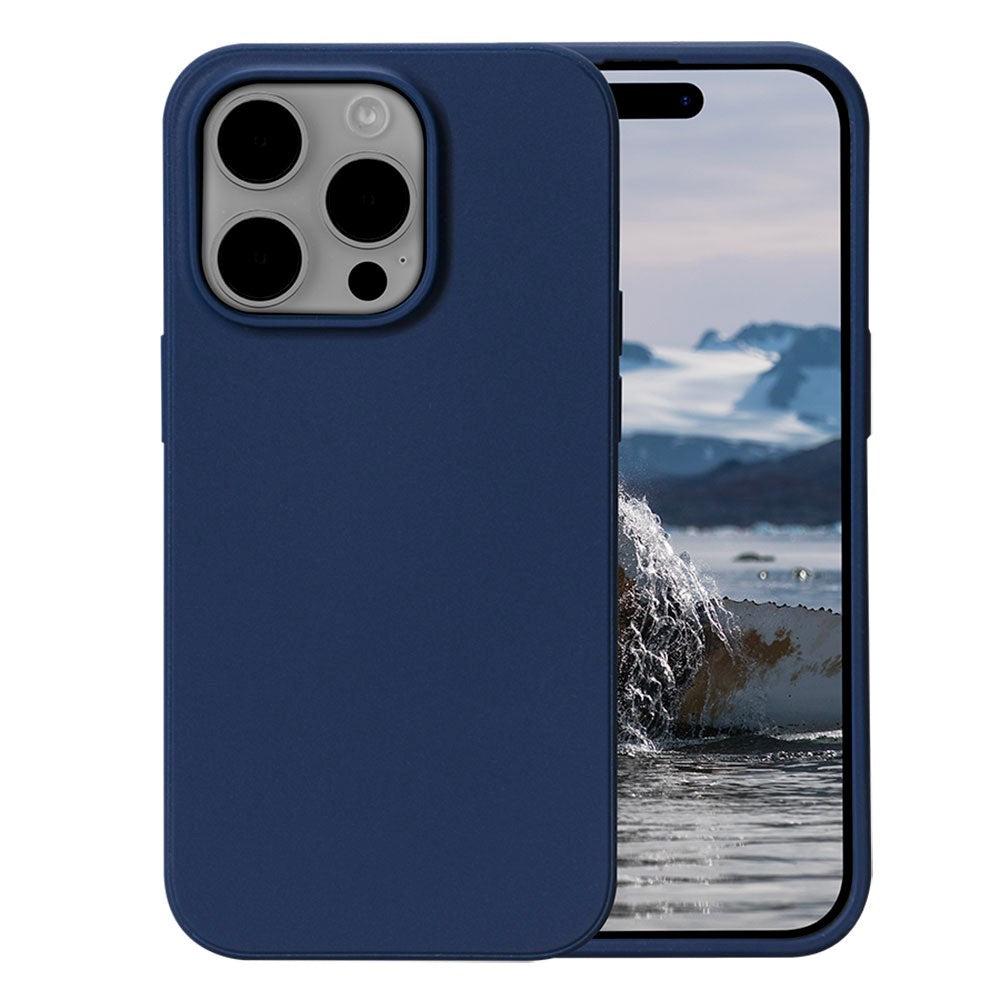 dbramante1928 iPhone 15 Pro Greenland Bagside Cover - 100% Genbrugsplast - Pacific Blue