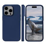 dbramante1928 iPhone 15 Pro Greenland Bagside Cover - 100% Genbrugsplast - Pacific Blue