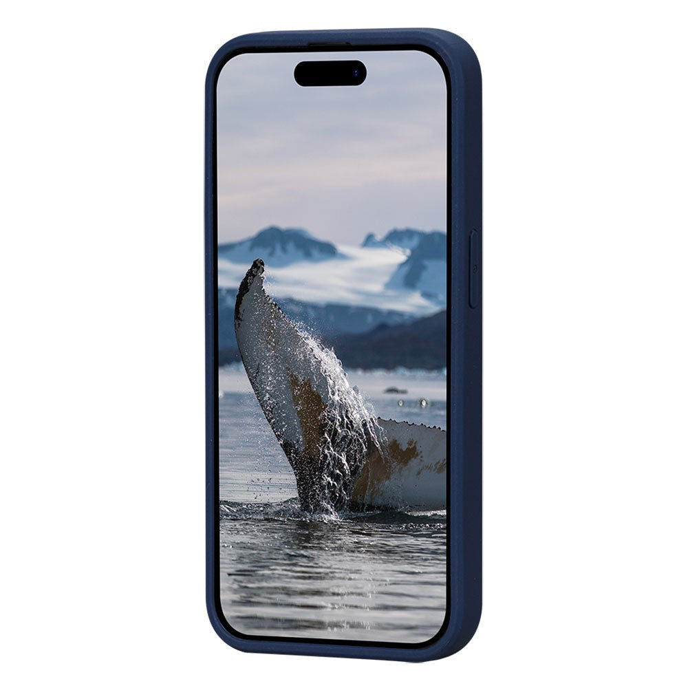 dbramante1928 iPhone 15 Pro Greenland Bagside Cover - 100% Genbrugsplast - Pacific Blue