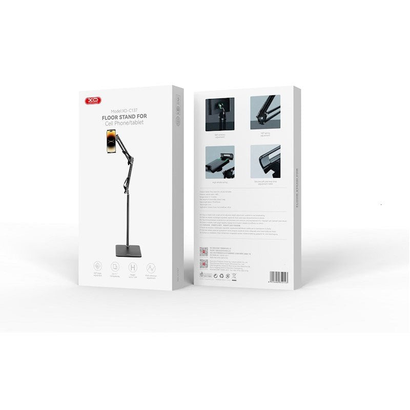 XO Tablet Gulvstativ - Sort