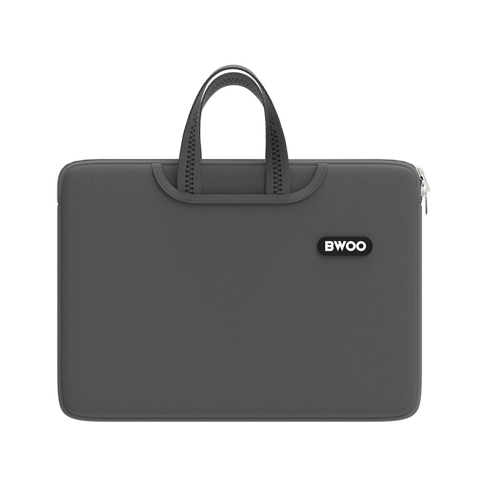 BWOO Neoprene Bærbar Computer Taske 14" - Grå