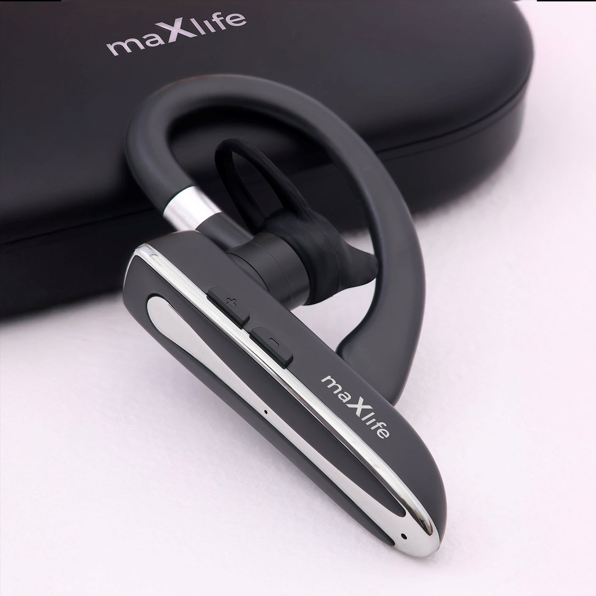 Maxlife MXBH-01 Trådløst Headset inkl.  Opladningsetui - Sort
