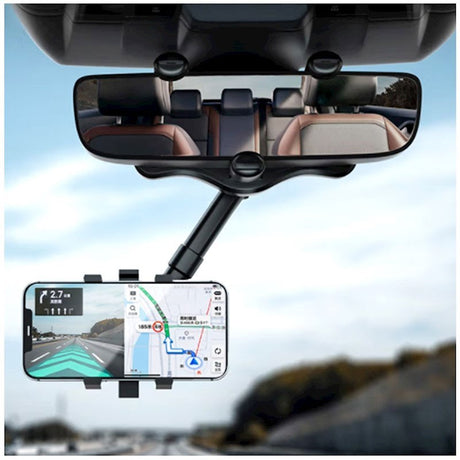 XO C115 Mobilholder til Bil til Bakspejl - Sort