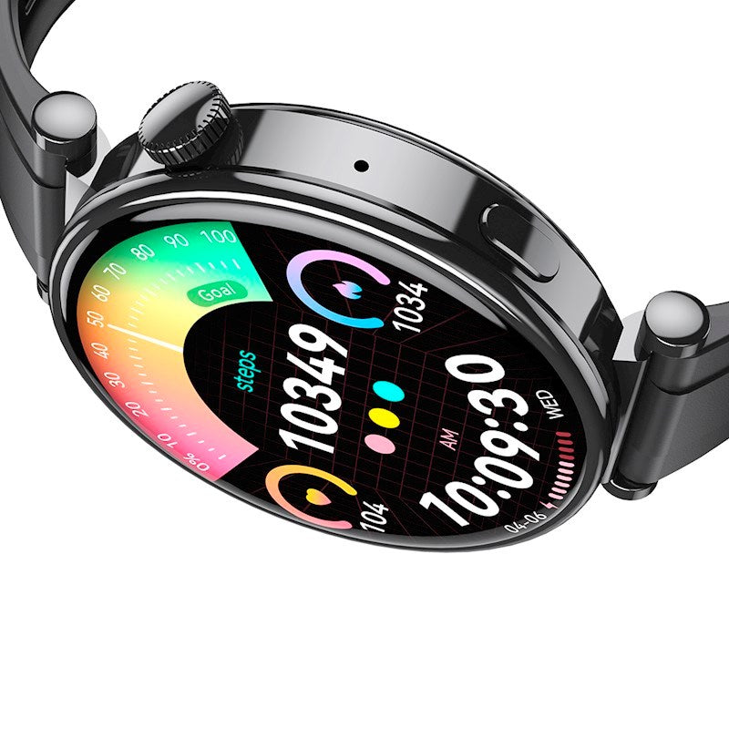 XO GT4 Mini Smartwatch - Udskiftelige Urskiver - Sort