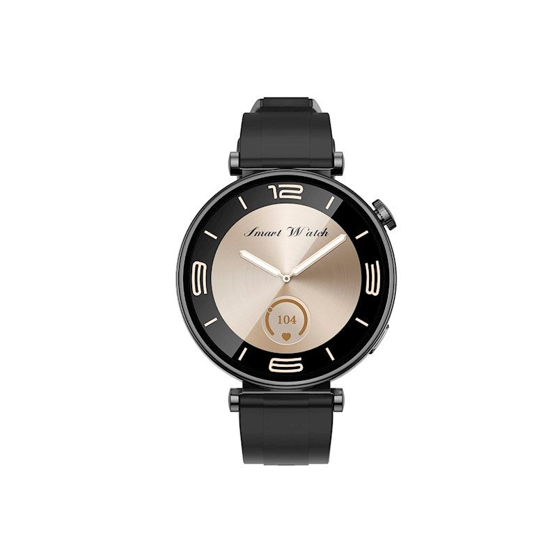 XO GT4 Mini Smartwatch - Udskiftelige Urskiver - Sort