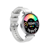 XO GT4 Mini Smartwatch - Udskiftelige Urskiver - Sølv