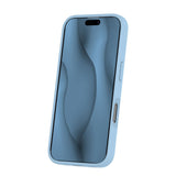 iPhone 16 Silicone Thin Bagside Cover - MagSafe Kompatibel - Lyseblå
