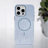 iPhone 11 Glitter Thin Mobil Cover - MagSafe Kompatibel - Lyseblå