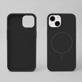 iPhone 16e Silicone Thin Bagside Cover - MagSafe Kompatibel - Sort