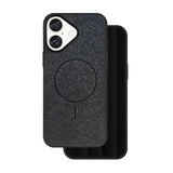 iPhone 17e / 16e TFO Glitter Thin Bagside Cover - MagSafe Kompatibel - Sort