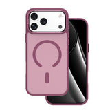 iPhone 17 TFO Frozen Hybrid Bagside Cover - MagSafe Kompatibel - Rød