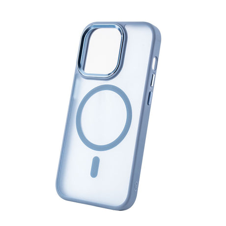 iPhone 17 Pro TFO Frozen Hybrid Bagside Cover - MagSafe Kompatibel - Blå