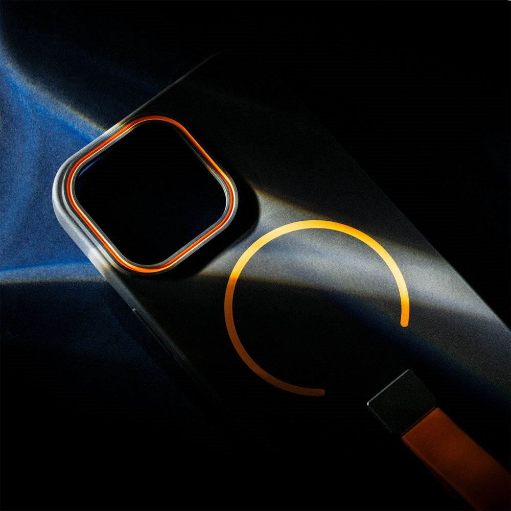 iPhone 16 Pro TFO Loop Thin Bagside Cover - MagSafe Kompatibel - Sort