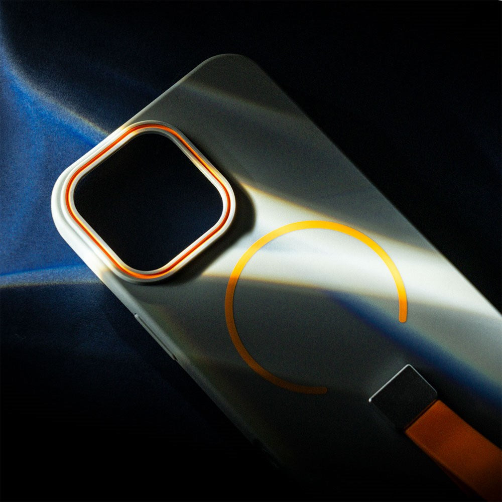 iPhone 16 Pro TFO Loop Thin Bagside Cover - MagSafe Kompatibel - Grå