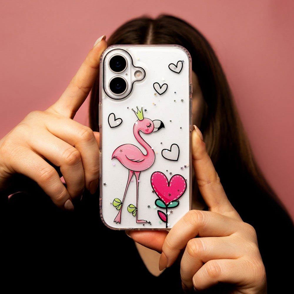 iPhone 16 Pro TFO Ultra Trendy Bagside Cover - Love