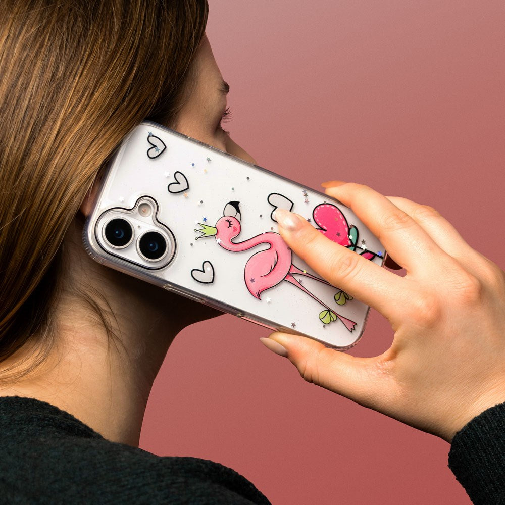 iPhone 16 Pro TFO Ultra Trendy Bagside Cover - Love