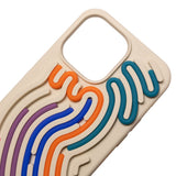 iPhone 17 Pro TFO DIY Snake Silikone Bagside Cover - Beige