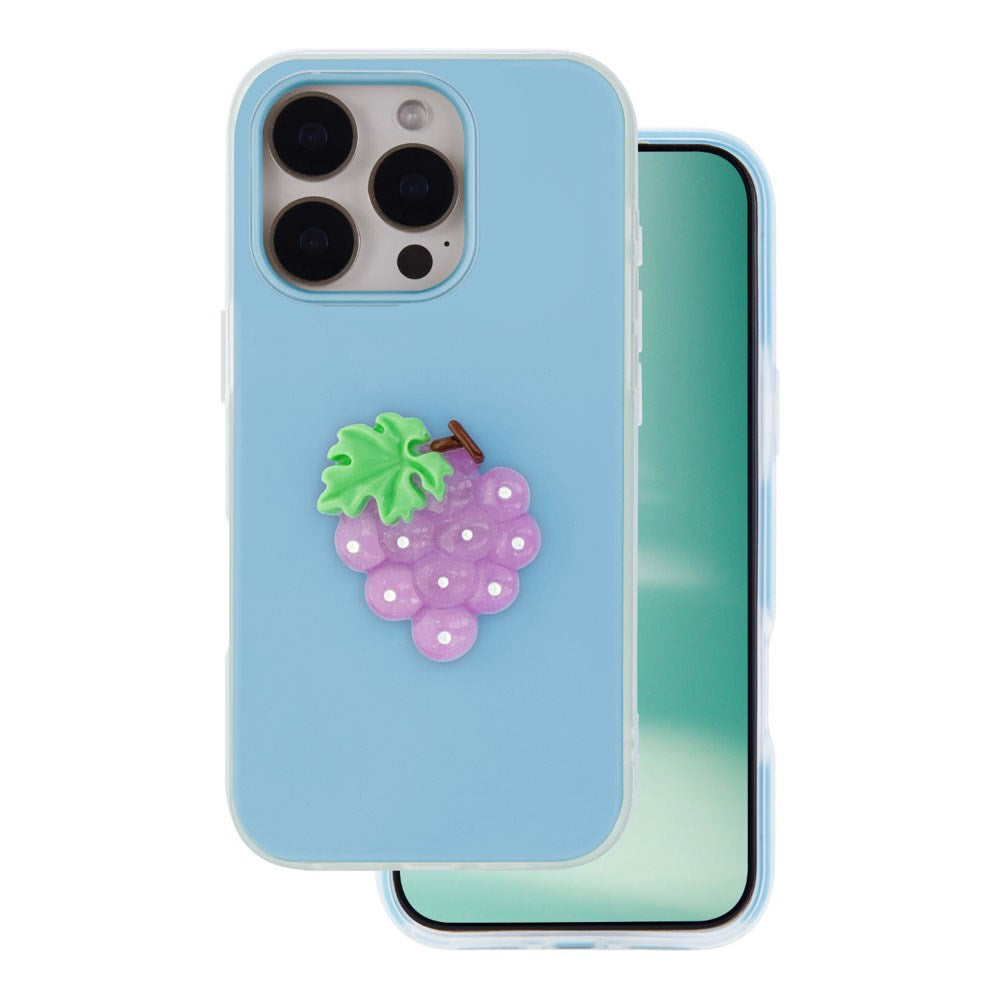 iPhone 15 Pro TFO 3D Frugt Case - Vindruer