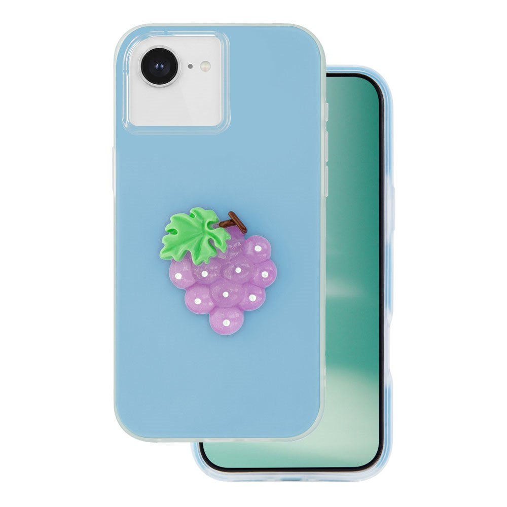 iPhone 17e / 16e TFO 3D Frugt Case - Vindruer