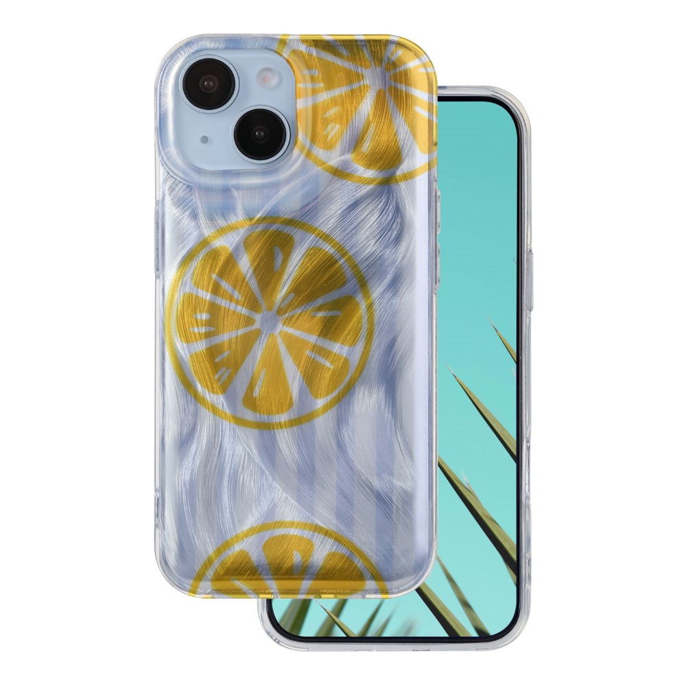 iPhone 13 TFO Ultra Trendy Sommer Case - Lemon