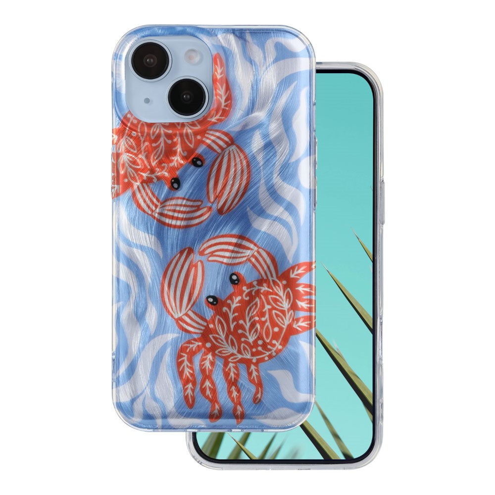 iPhone 13 TFO Ultra Trendy Sommer Case - Crab