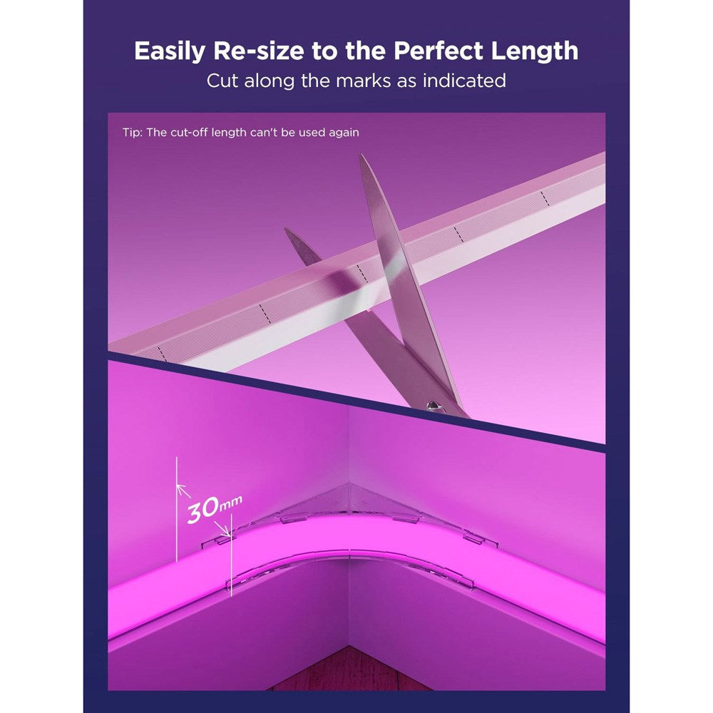 Govee Neon Rope Light Lysstrimmel - 5m - Hvid