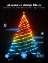 Govee Julelyskæde Indendørs/Udendørs LED - 20M - Grøn