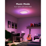 Govee - Square Smart Ceiling Light (Mål: 12") - Hvid