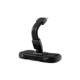 Roterende Mobilholder til Motorcykelstyr - Vandtæt - Størrelse 16.5 x 9 cm - Sort