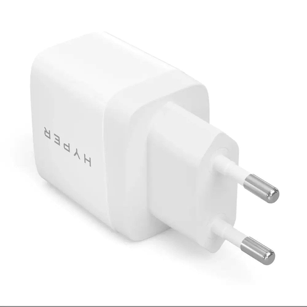 Targus HyperJuice Vægoplader m. USB-C & USB-A - 20W - Hvid