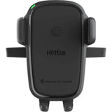 iOttie Mobilholder Til Ventilation / CD-Slot - Trådløs Opladning - Sort