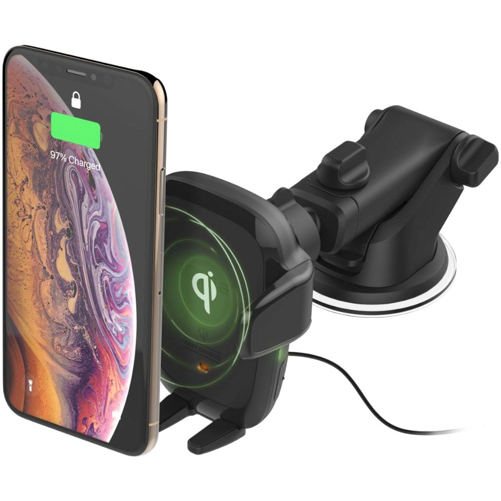 iOttie Dashboard Mount - Mobilholder Til Bilen med Trådløs Opladning - Sort
